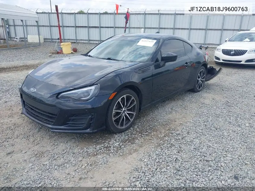 2018 Subaru Brz Premium VIN: JF1ZCAB18J9600763 Lot: 42237939