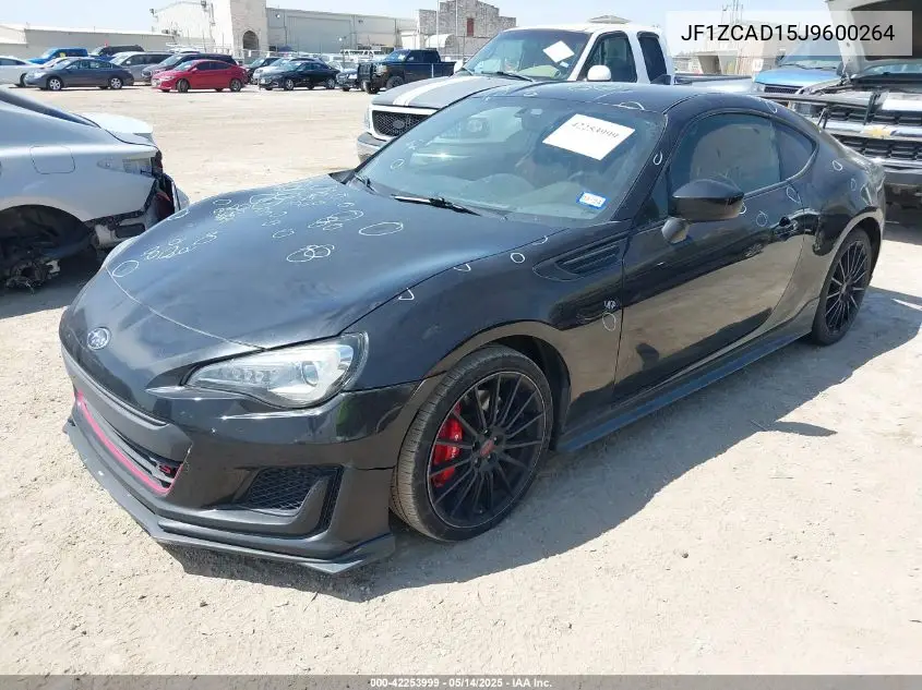 2018 Subaru Brz Ts VIN: JF1ZCAD15J9600264 Lot: 42253999
