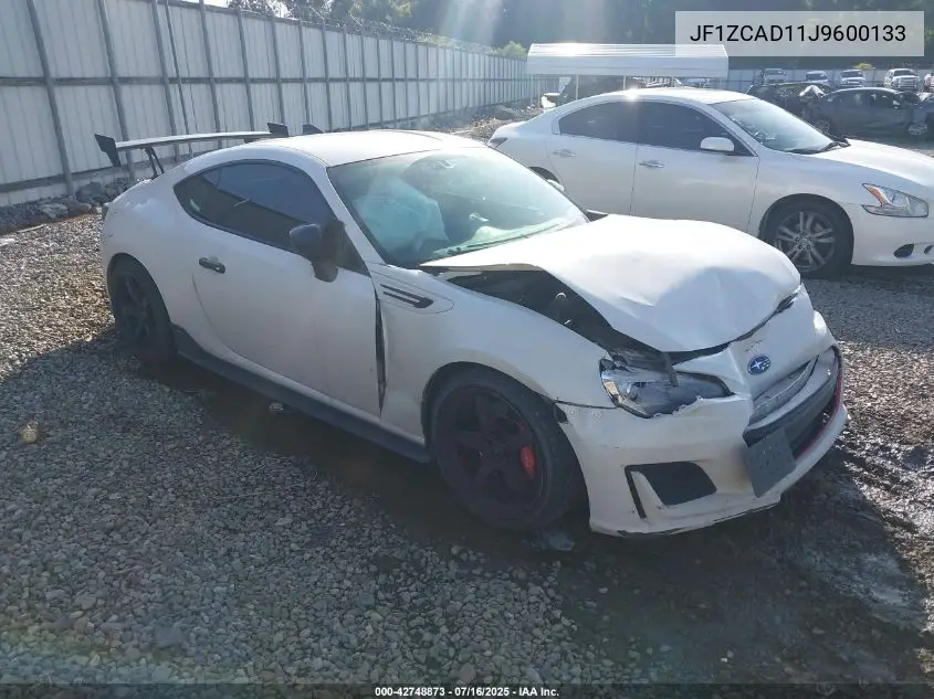 2018 Subaru Brz Ts VIN: JF1ZCAD11J9600133 Lot: 42748873