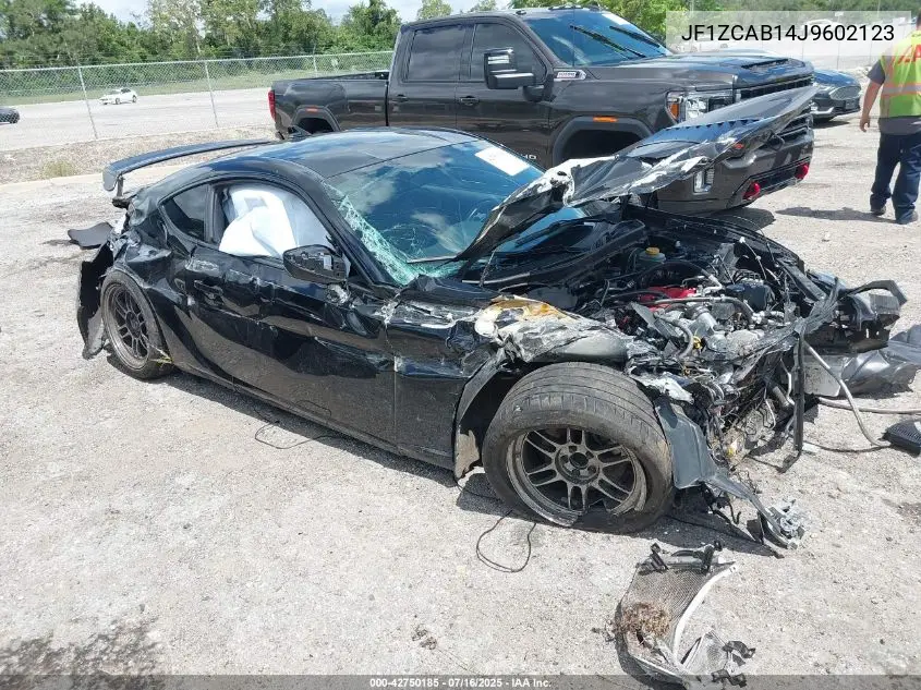 2018 Subaru Brz Premium VIN: JF1ZCAB14J9602123 Lot: 42750185