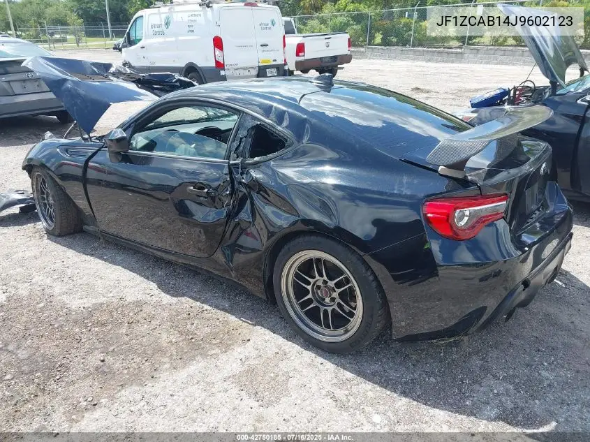 2018 Subaru Brz Premium VIN: JF1ZCAB14J9602123 Lot: 42750185