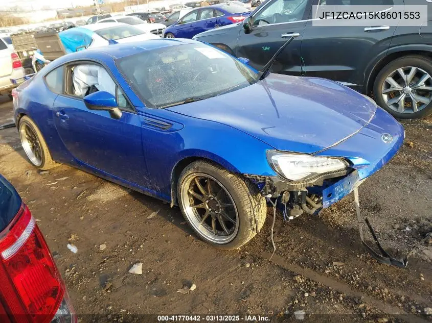 2019 Subaru Brz Limited VIN: JF1ZCAC15K8601553 Lot: 41770442