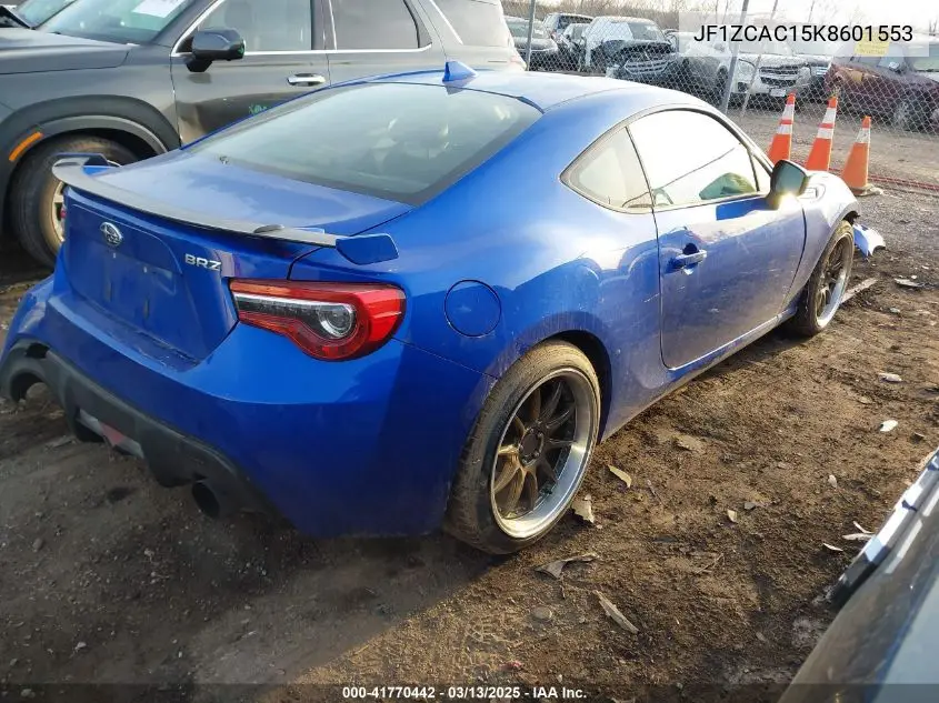 2019 Subaru Brz Limited VIN: JF1ZCAC15K8601553 Lot: 41770442