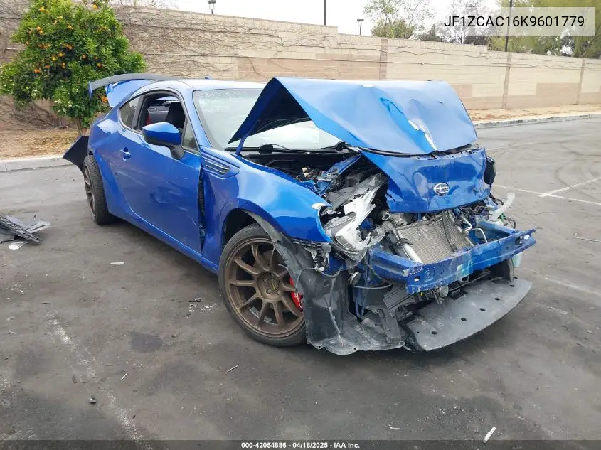 2019 Subaru Brz Limited VIN: JF1ZCAC16K9601779 Lot: 42054886