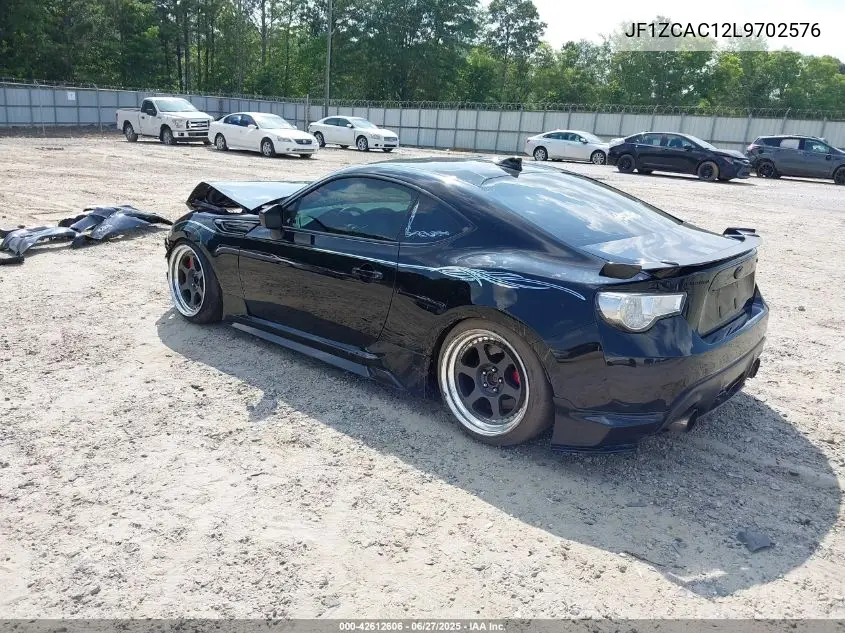 2020 Subaru Brz Limited VIN: JF1ZCAC12L9702576 Lot: 42612606