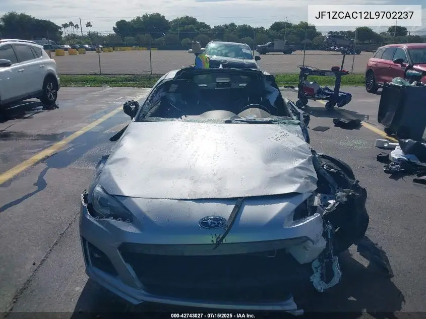 2020 Subaru Brz Limited VIN: JF1ZCAC12L9702237 Lot: 42743027