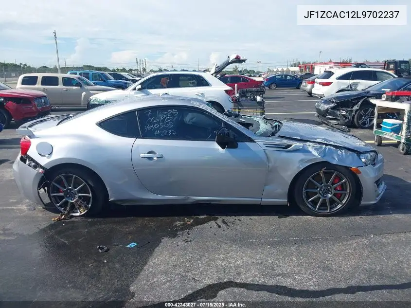 2020 Subaru Brz Limited VIN: JF1ZCAC12L9702237 Lot: 42743027