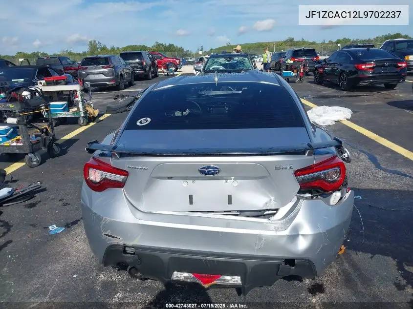 2020 Subaru Brz Limited VIN: JF1ZCAC12L9702237 Lot: 42743027