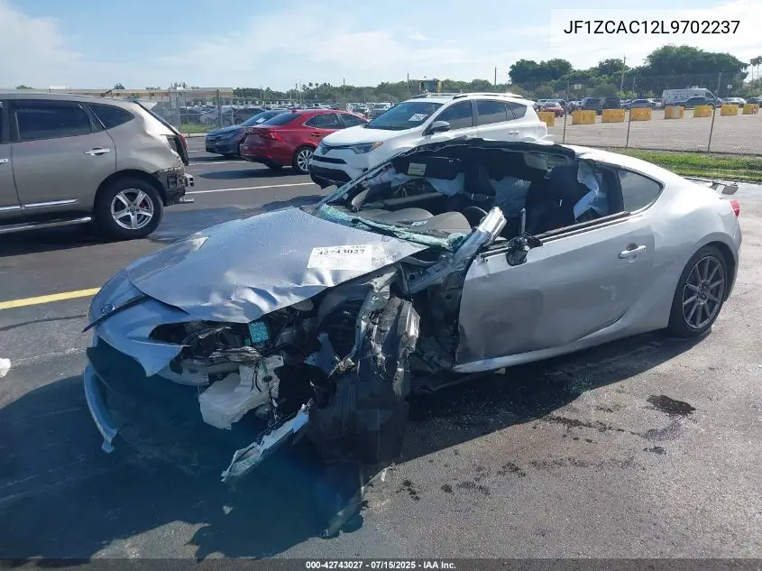 2020 Subaru Brz Limited VIN: JF1ZCAC12L9702237 Lot: 42743027