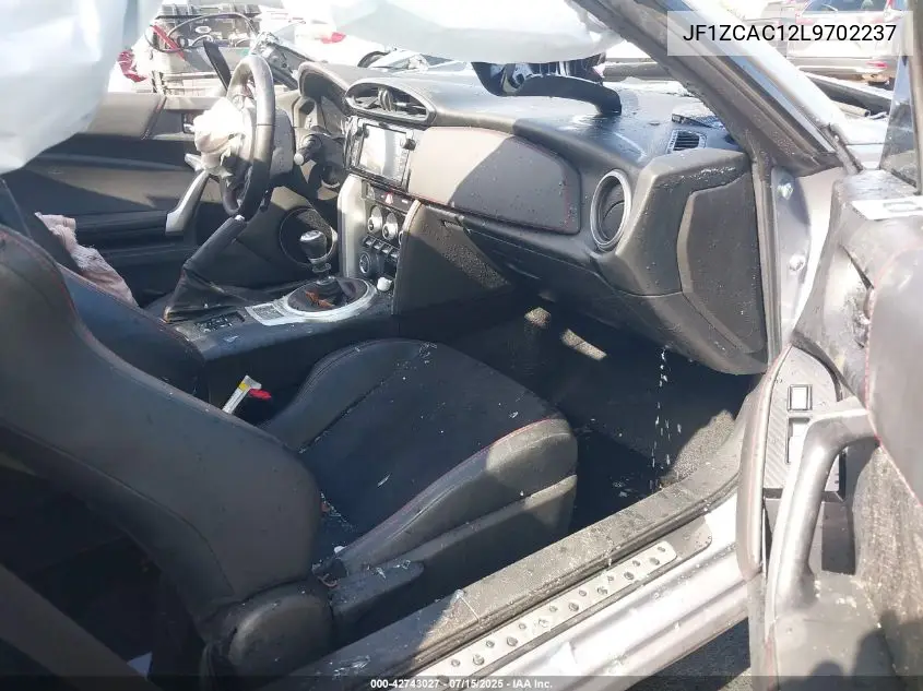 2020 Subaru Brz Limited VIN: JF1ZCAC12L9702237 Lot: 42743027