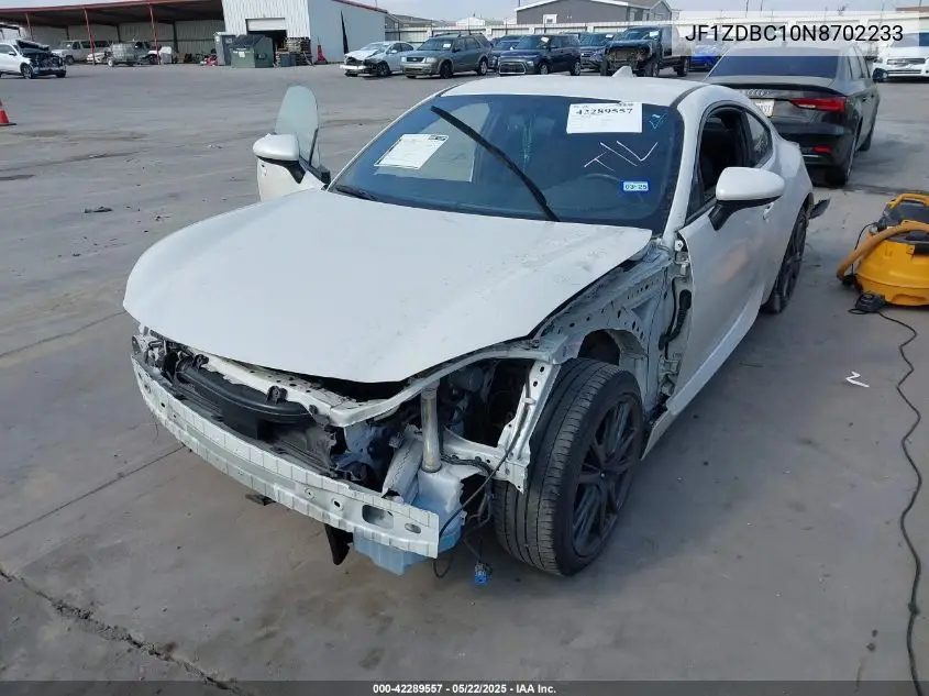 2022 Subaru Brz Premium VIN: JF1ZDBC10N8702233 Lot: 42289557