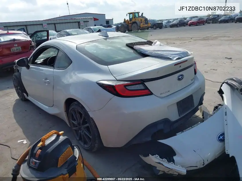 2022 Subaru Brz Premium VIN: JF1ZDBC10N8702233 Lot: 42289557