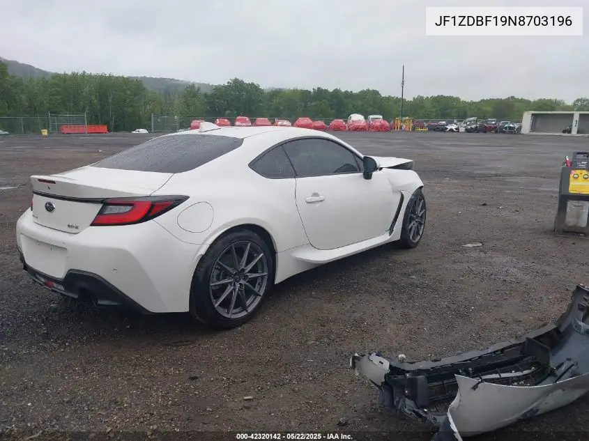2022 Subaru Brz Limited VIN: JF1ZDBF19N8703196 Lot: 42320142