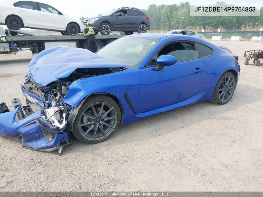 2023 Subaru Brz Sport-Tech VIN: JF1ZDBE14P9704853 Lot: 12332917