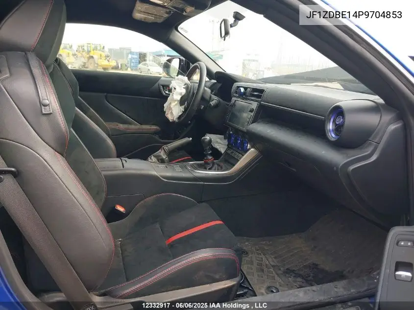 2023 Subaru Brz Sport-Tech VIN: JF1ZDBE14P9704853 Lot: 12332917