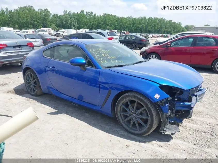 2023 Subaru Brz Sport-Tech VIN: JF1ZDBE1XP9703822 Lot: 12336235