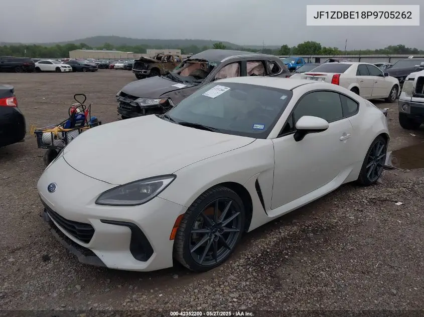 2023 Subaru Brz Limited VIN: JF1ZDBE18P9705262 Lot: 42352200
