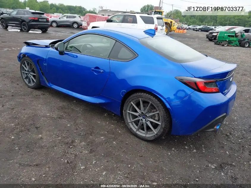 2023 Subaru Brz Limited VIN: JF1ZDBF19P8703377 Lot: 42382054