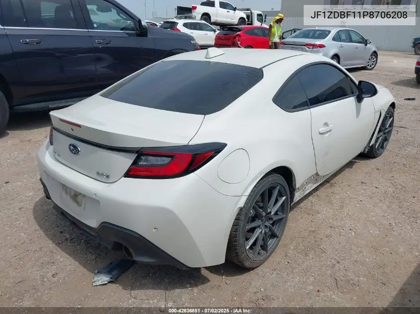 2023 Subaru Brz Limited VIN: JF1ZDBF11P8706208 Lot: 42636851