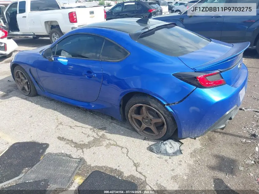 2023 Subaru Brz Premium VIN: JF1ZDBB11P9703275 Lot: 42734154