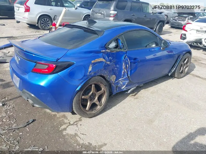 2023 Subaru Brz Premium VIN: JF1ZDBB11P9703275 Lot: 42734154