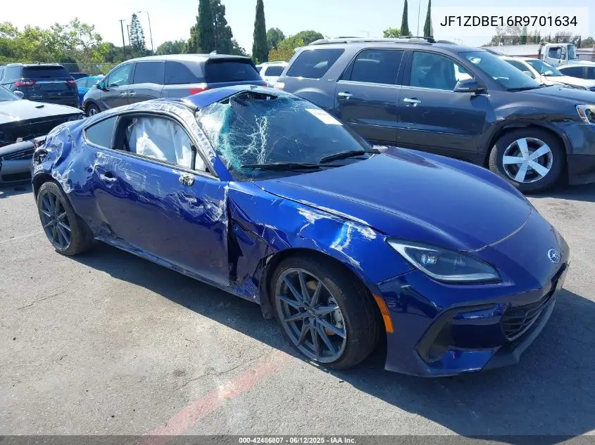 2024 Subaru Brz Limited VIN: JF1ZDBE16R9701634 Lot: 42486807