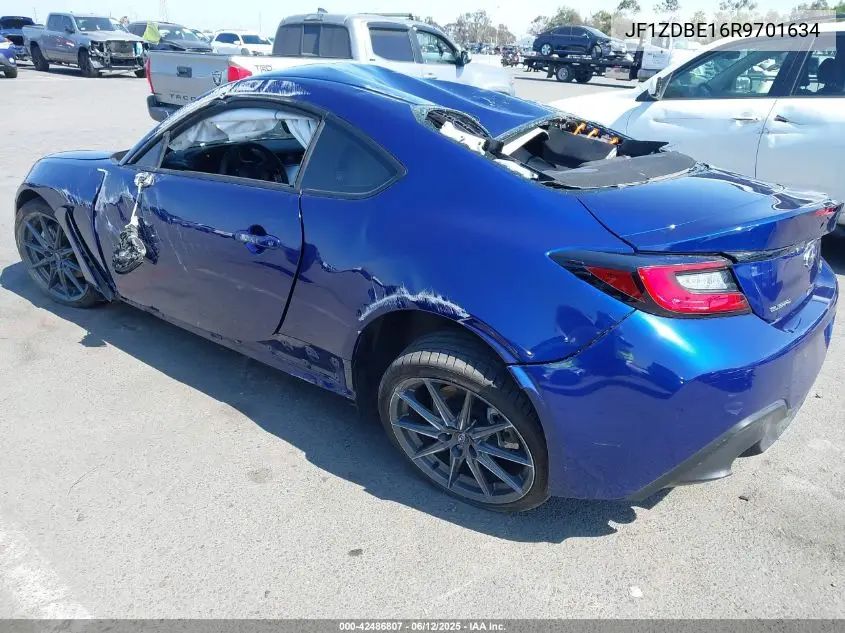 2024 Subaru Brz Limited VIN: JF1ZDBE16R9701634 Lot: 42486807