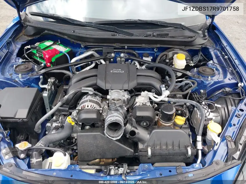 2024 Subaru Brz Ts VIN: JF1ZDBS17R9701758 Lot: 42510508