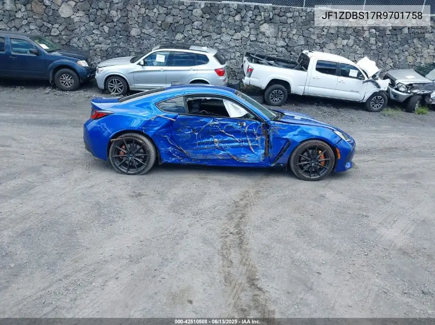 2024 Subaru Brz Ts VIN: JF1ZDBS17R9701758 Lot: 42510508