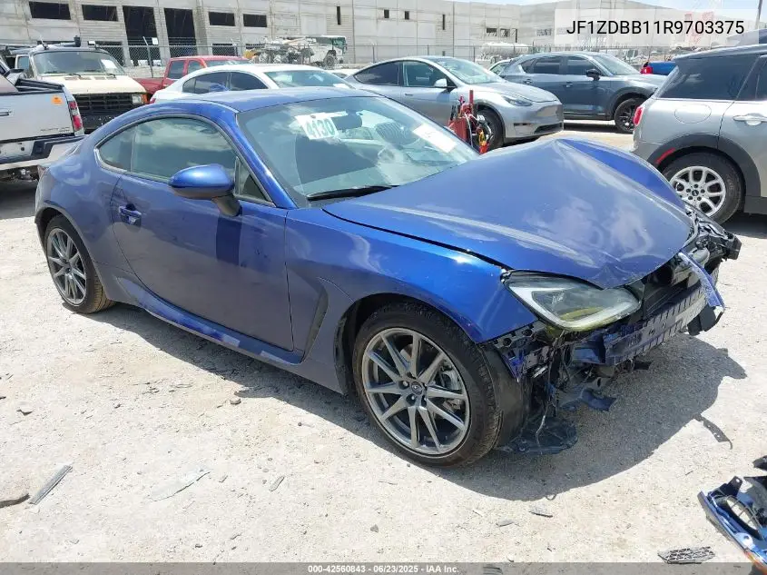 2024 Subaru Brz Premium VIN: JF1ZDBB11R9703375 Lot: 42560843