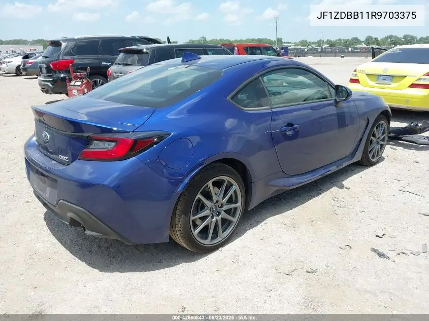 2024 Subaru Brz Premium VIN: JF1ZDBB11R9703375 Lot: 42560843