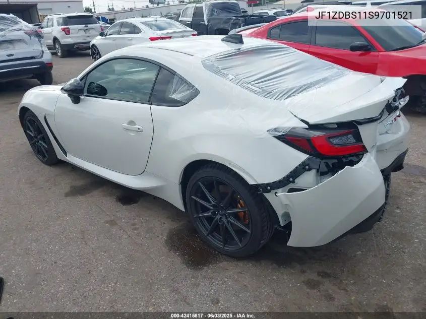 2025 Subaru Brz Ts VIN: JF1ZDBS11S9701521 Lot: 42415817