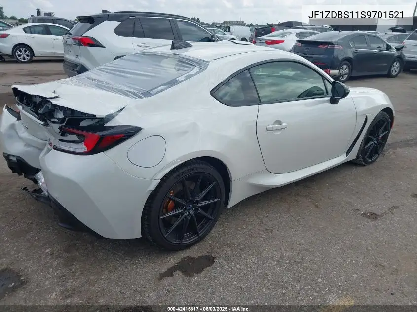 2025 Subaru Brz Ts VIN: JF1ZDBS11S9701521 Lot: 42415817