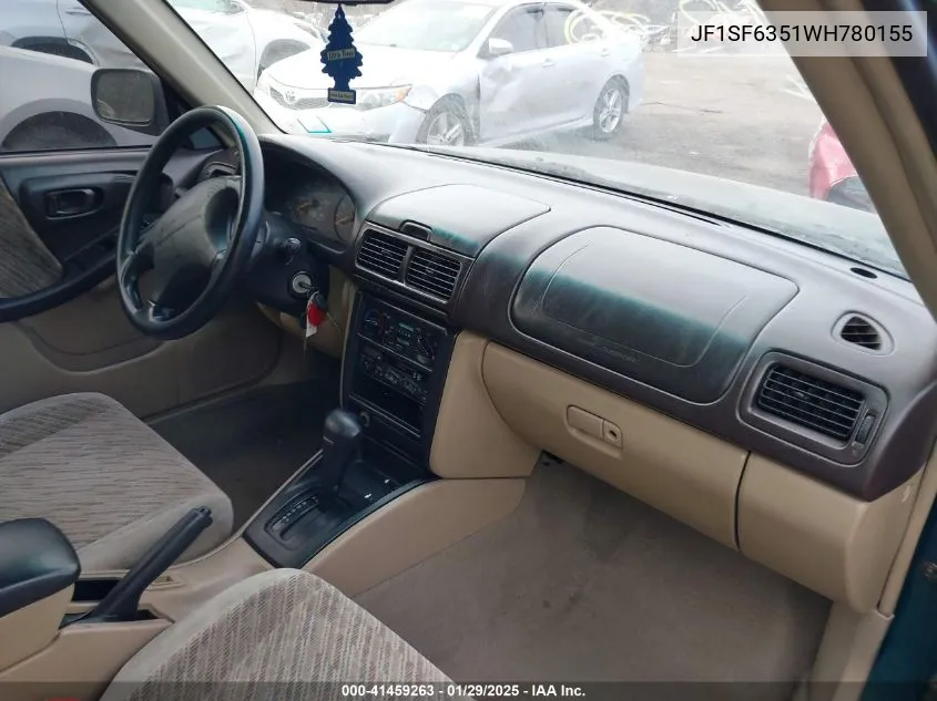 1998 Subaru Forester L VIN: JF1SF6351WH780155 Lot: 41459263