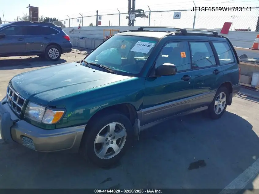 1998 Subaru Forester S VIN: JF1SF6559WH783141 Lot: 41644828