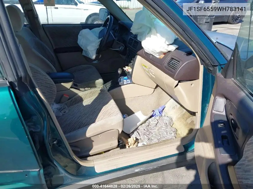 1998 Subaru Forester S VIN: JF1SF6559WH783141 Lot: 41644828