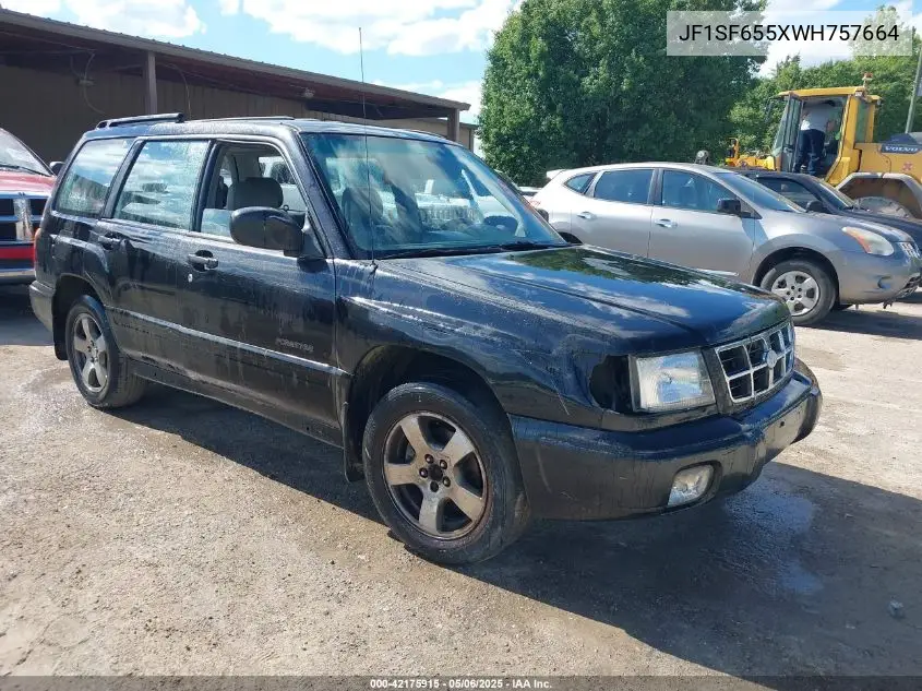 1998 Subaru Forester S VIN: JF1SF655XWH757664 Lot: 42175915