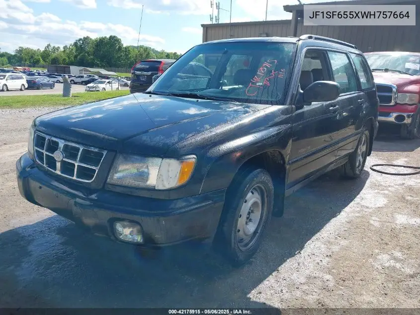 1998 Subaru Forester S VIN: JF1SF655XWH757664 Lot: 42175915