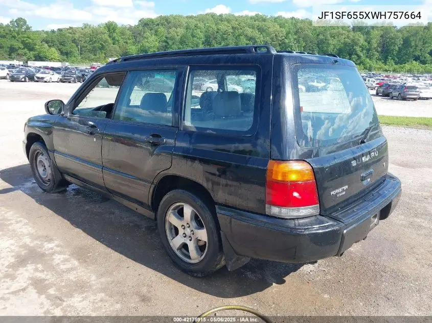 1998 Subaru Forester S VIN: JF1SF655XWH757664 Lot: 42175915