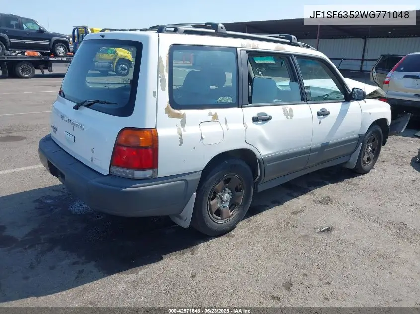 1998 Subaru Forester L VIN: JF1SF6352WG771048 Lot: 42571648