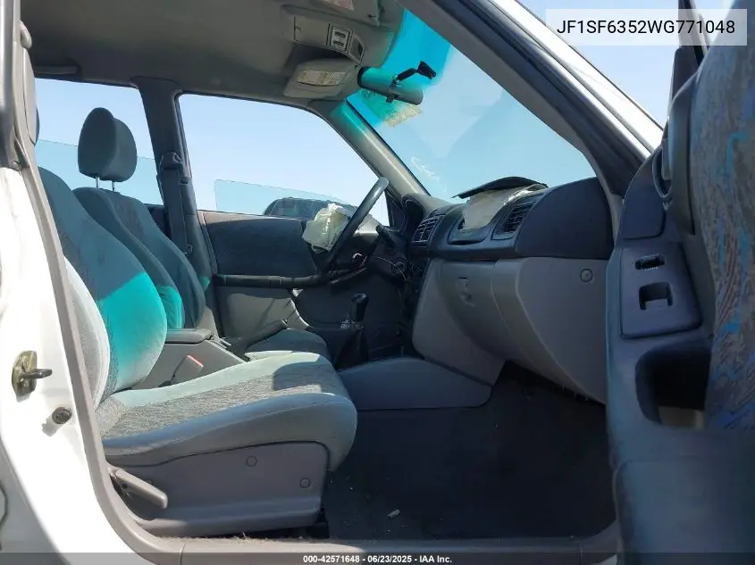 1998 Subaru Forester L VIN: JF1SF6352WG771048 Lot: 42571648