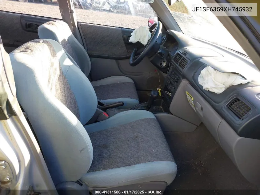 1999 Subaru Forester L VIN: JF1SF6359XH745932 Lot: 41311586