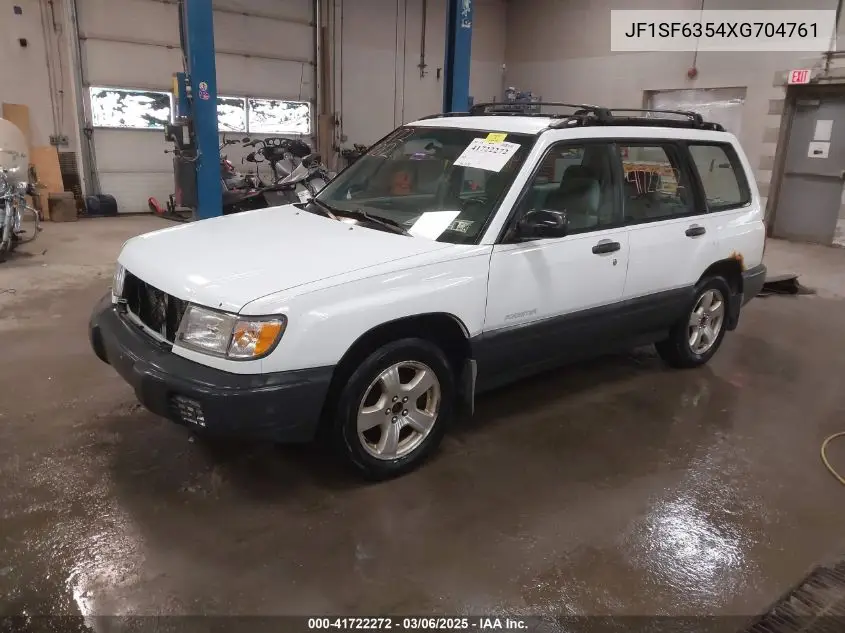 1999 Subaru Forester L VIN: JF1SF6354XG704761 Lot: 41722272