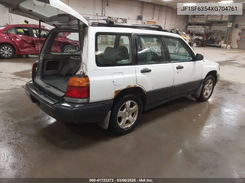 1999 Subaru Forester L VIN: JF1SF6354XG704761 Lot: 41722272