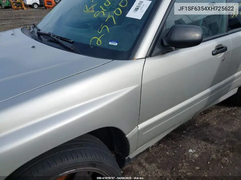 1999 Subaru Forester L VIN: JF1SF6354XH725622 Lot: 41976757