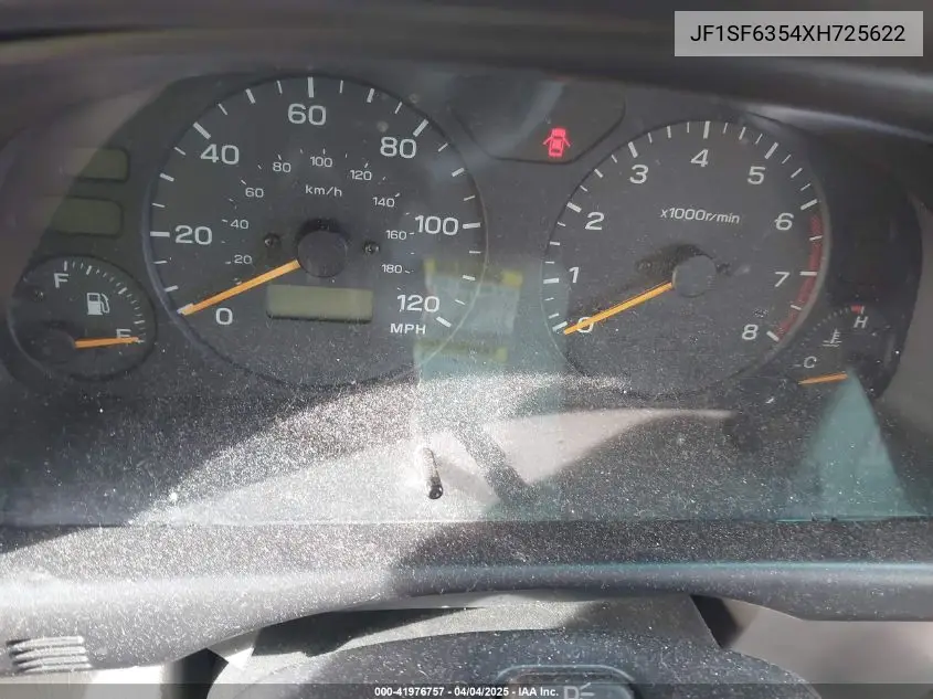 1999 Subaru Forester L VIN: JF1SF6354XH725622 Lot: 41976757