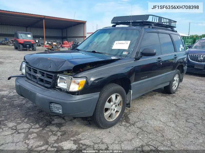 1999 Subaru Forester L VIN: JF1SF6356XH708398 Lot: 42088479