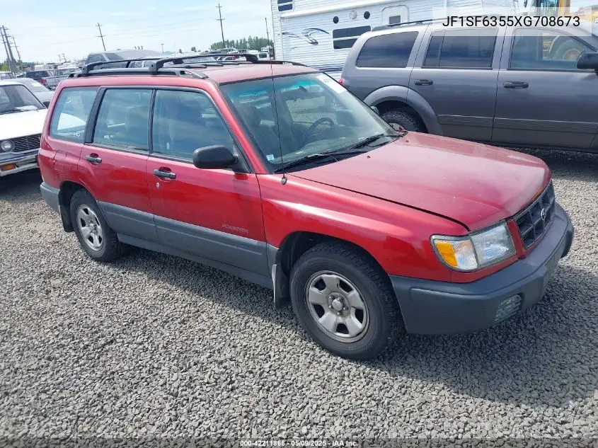 1999 Subaru Forester L VIN: JF1SF6355XG708673 Lot: 42211866
