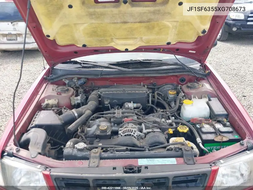 1999 Subaru Forester L VIN: JF1SF6355XG708673 Lot: 42211866