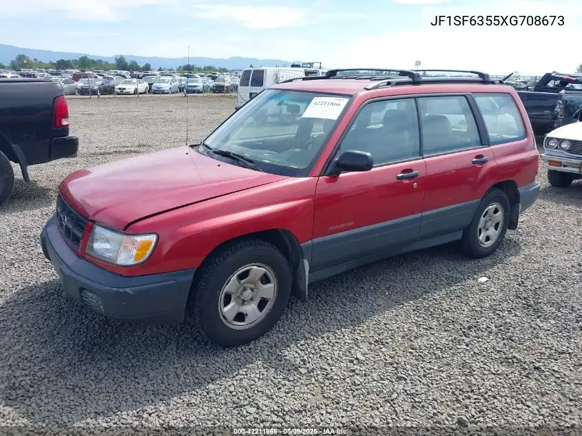1999 Subaru Forester L VIN: JF1SF6355XG708673 Lot: 42211866